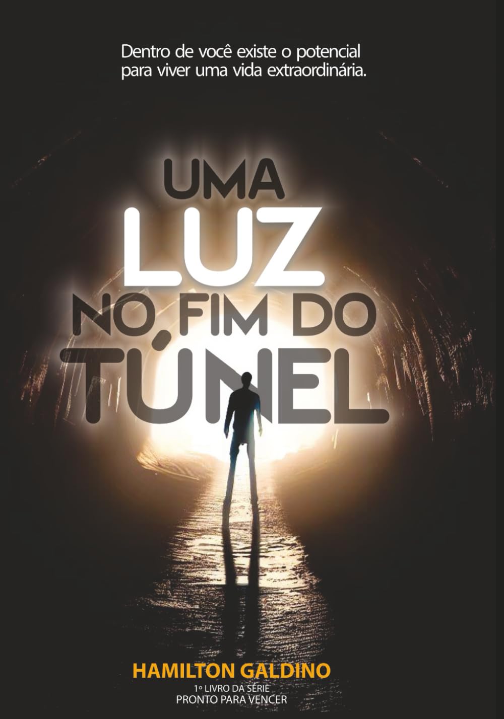Capa do livro Uma Luz no Fim do Túnel, de Hamilton Galdino