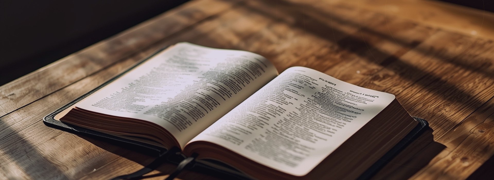 A moment of faith and Bible study